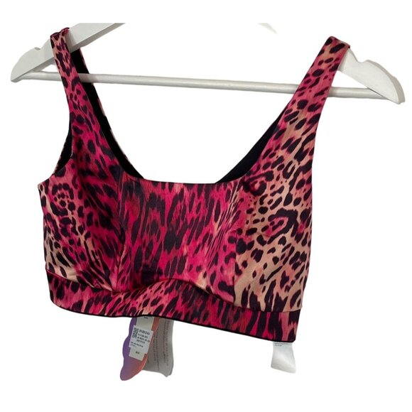 Yitty Headliner Shaping Midi Bralette Small Pink Leopard Print NWT - Picture 13 of 13